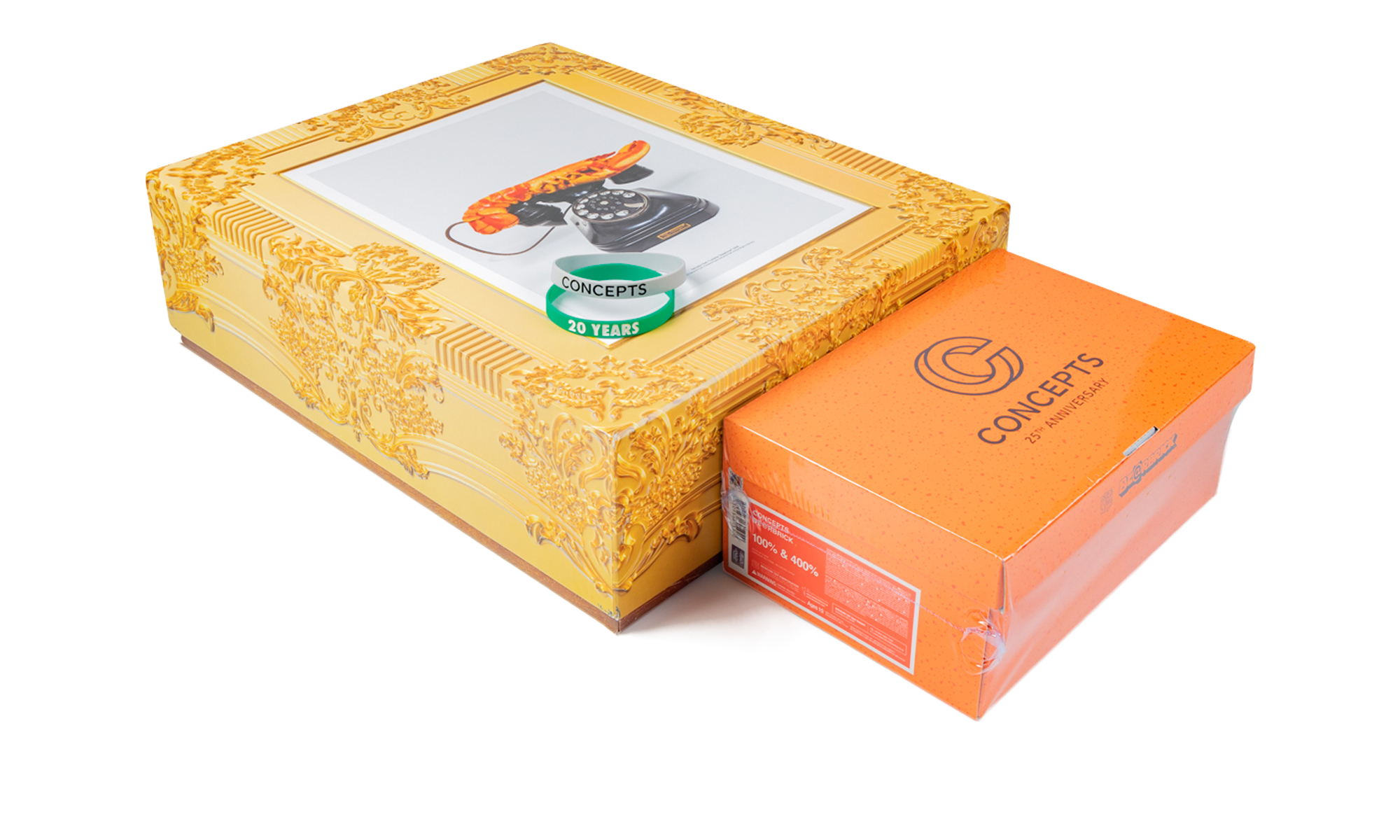 Sb Dunk Low "Concepts - Orange Lobster Special Box"