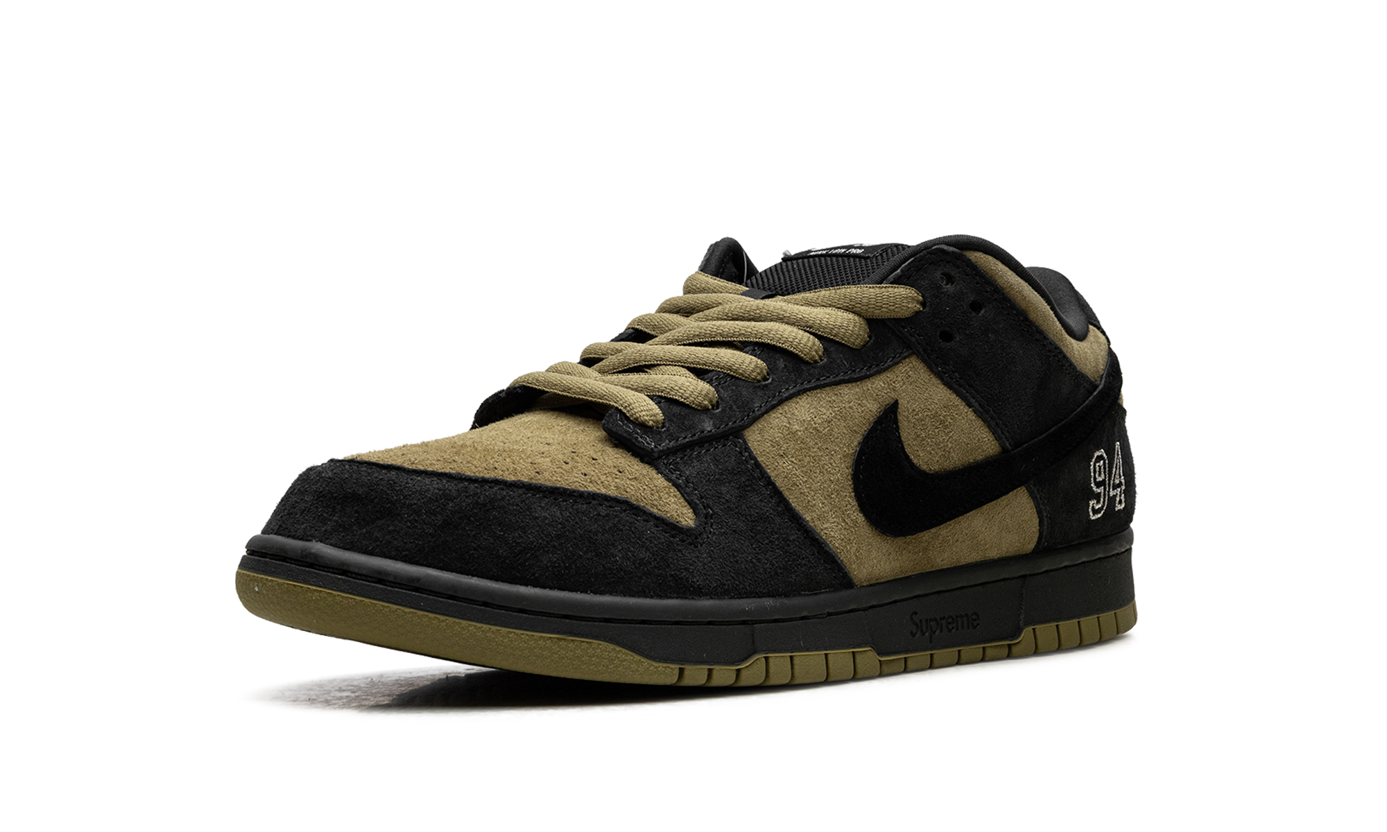Sb Dunk Low "Supreme - Camper Green"