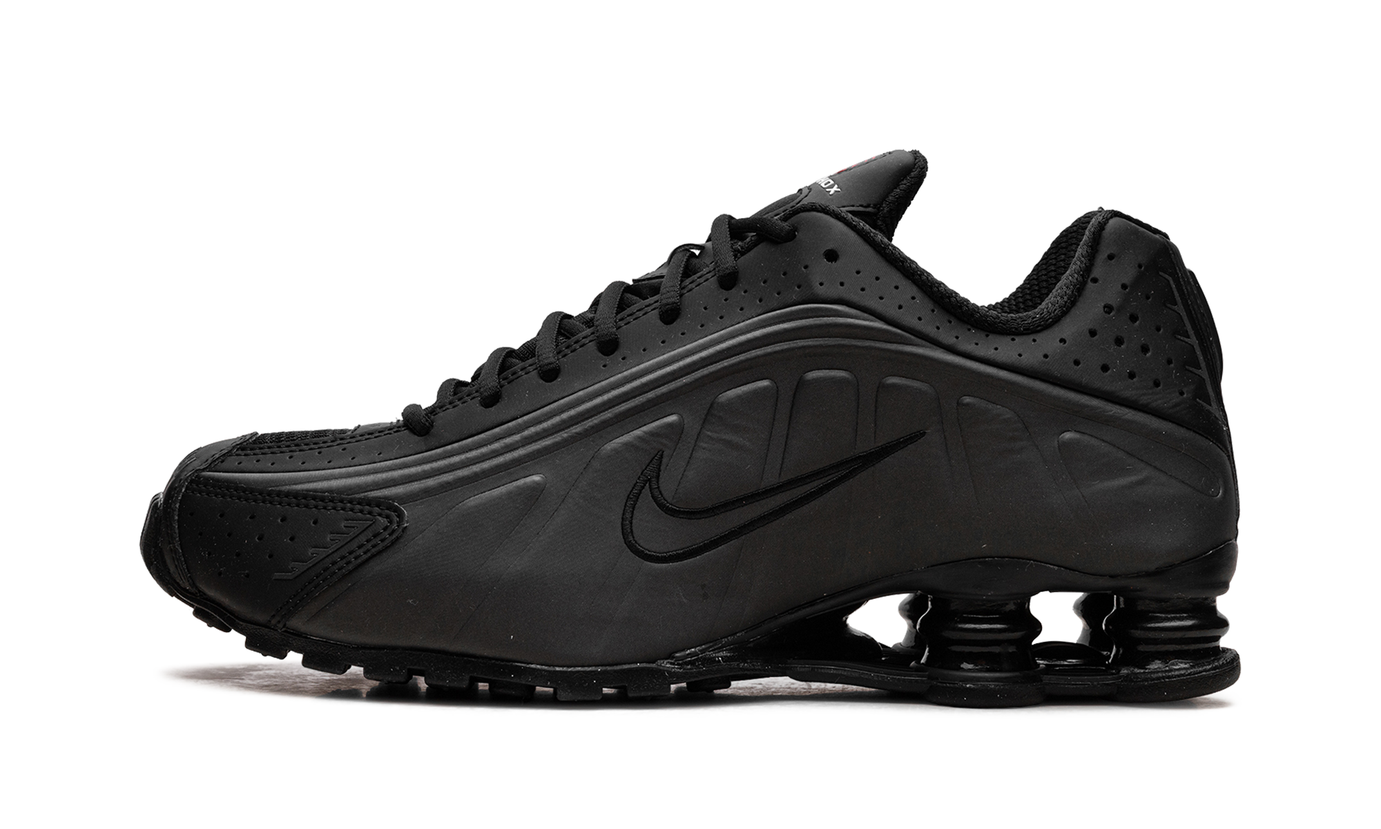 Shox R4 "Black / Bright Crimson"
