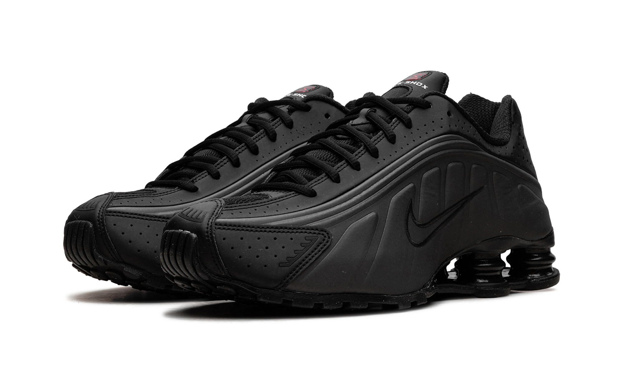 Shox R4 "Black / Bright Crimson"