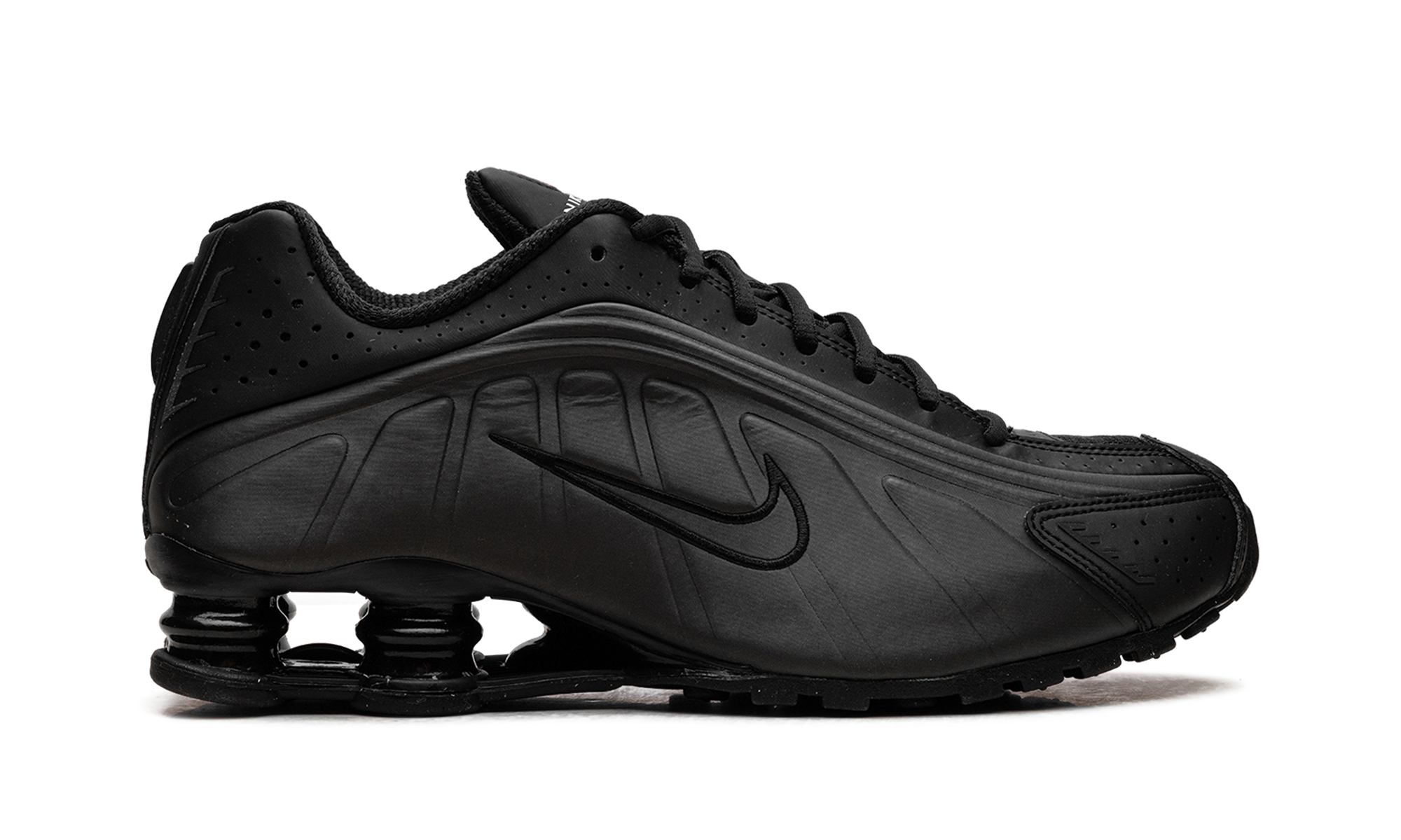 Shox R4 "Black / Bright Crimson"