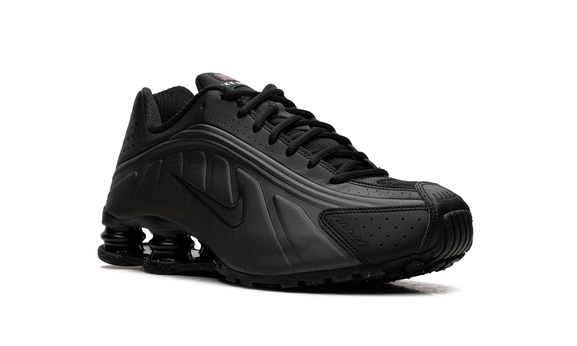 Shox R4 "Black / Bright Crimson"