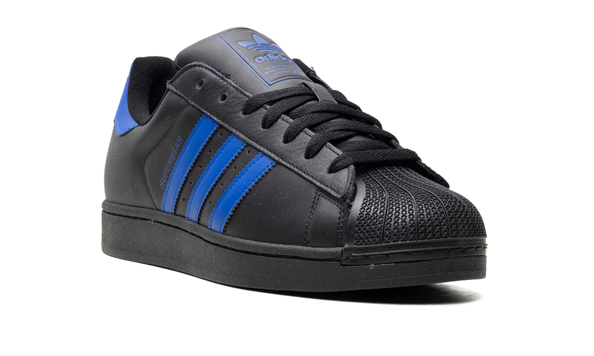 Superstar Ii "Core Black Blue Cloud White"