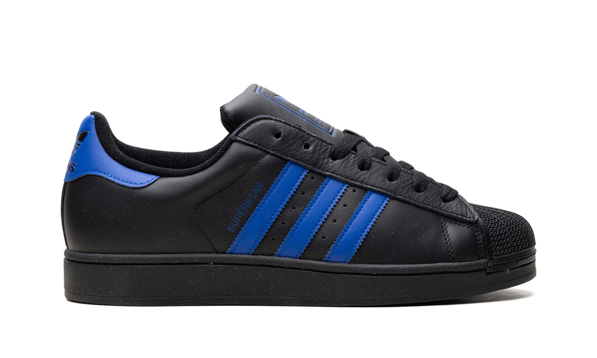 Superstar Ii "Core Black Blue Cloud White"