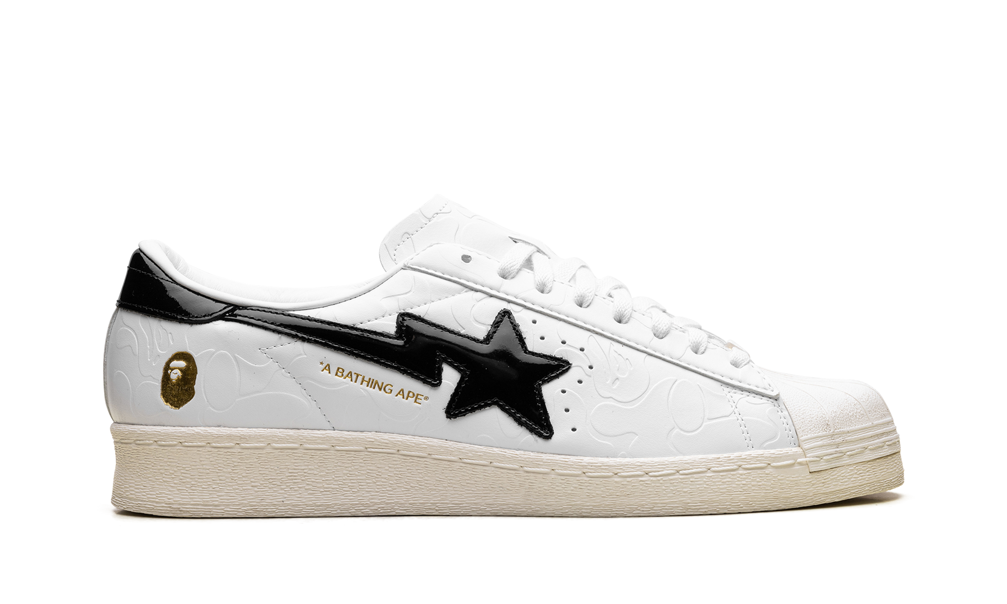 Superstar Vintage "A Bathing Ape - White Black"