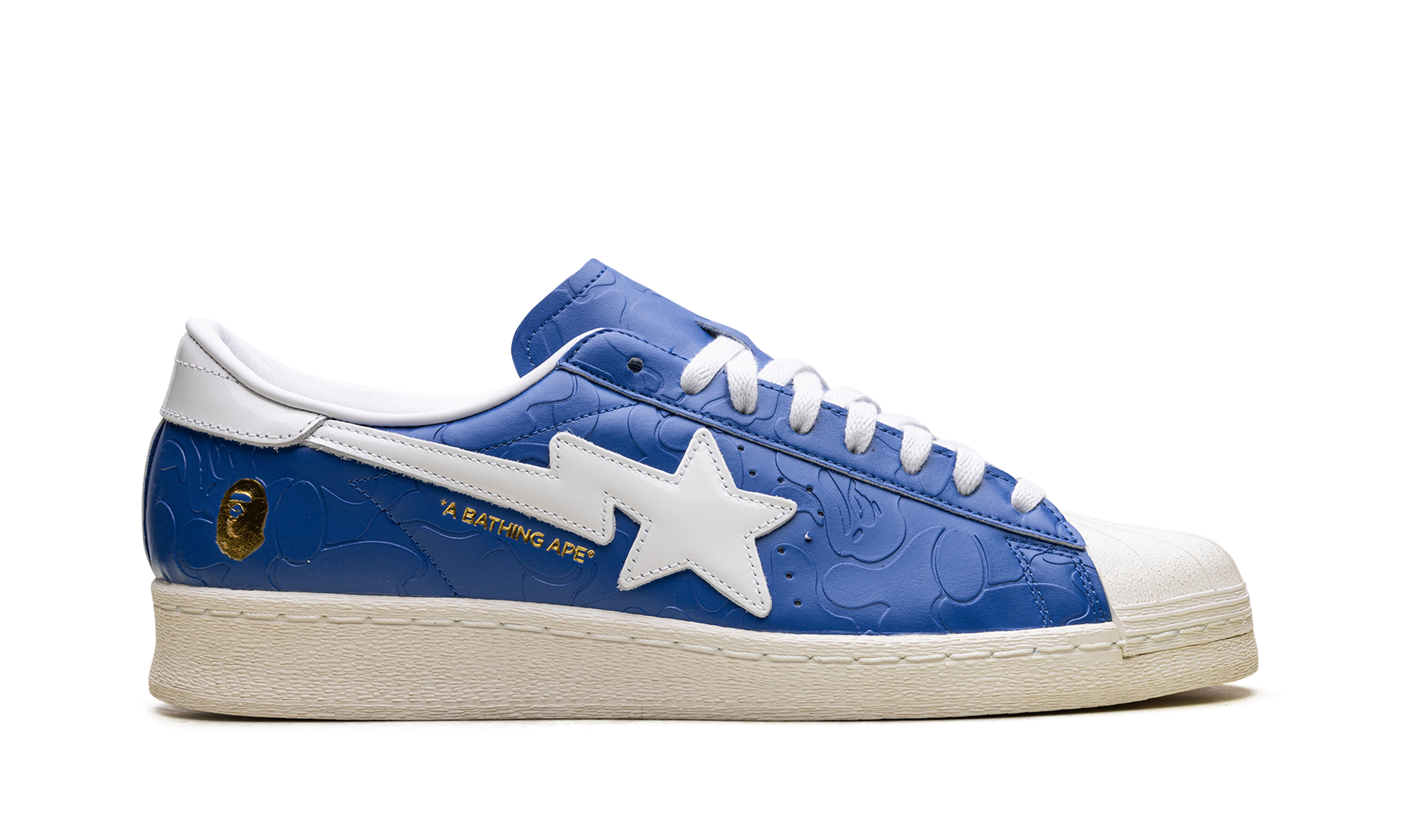 Superstar Vintage "Bape Blue White"