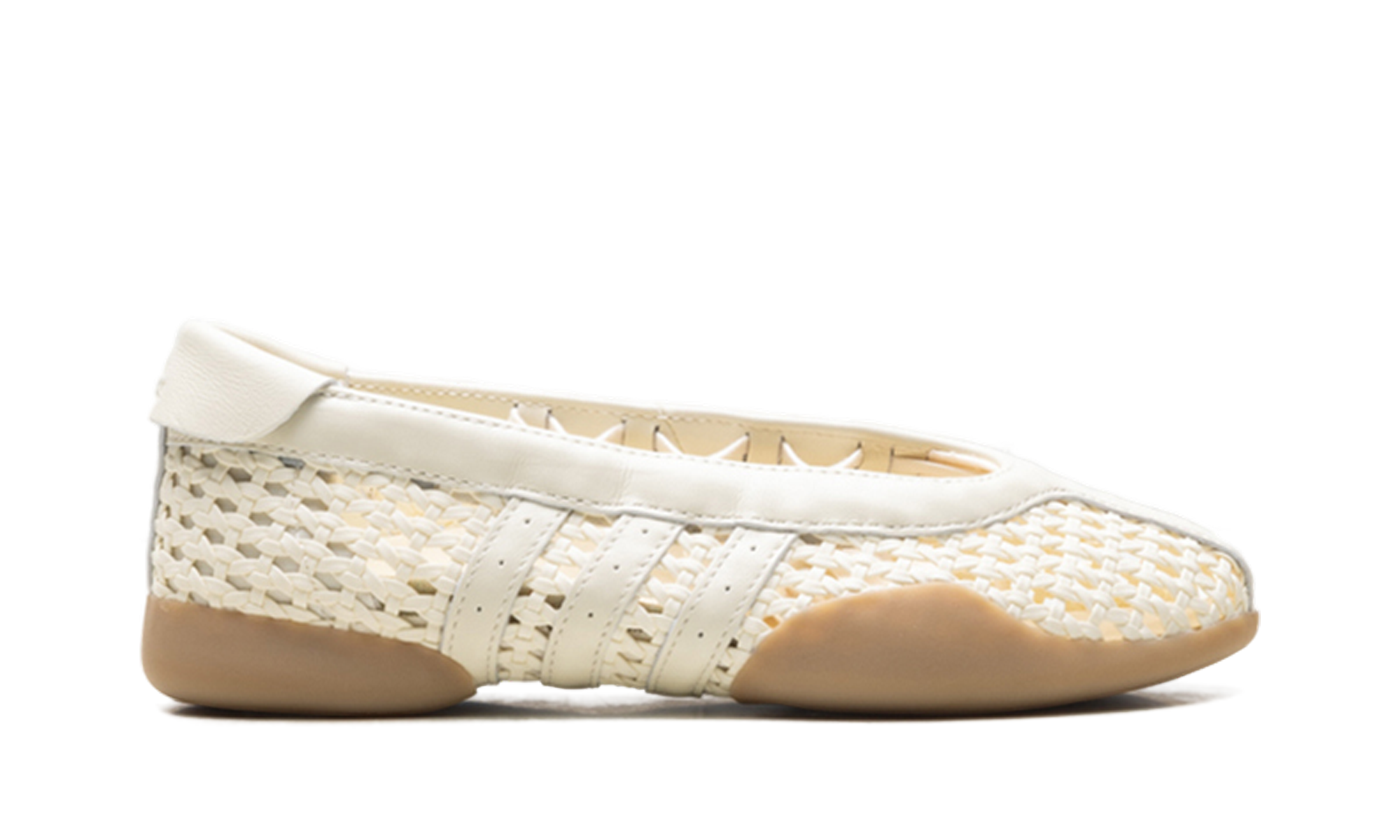 Taekwondo Mei Ballet Women "Basketweave Cream White"