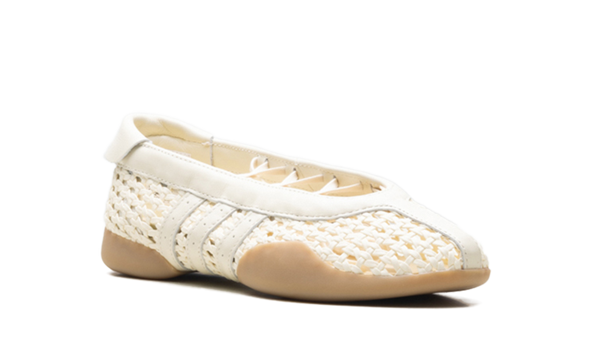 Taekwondo Mei Ballet Women "Basketweave Cream White"