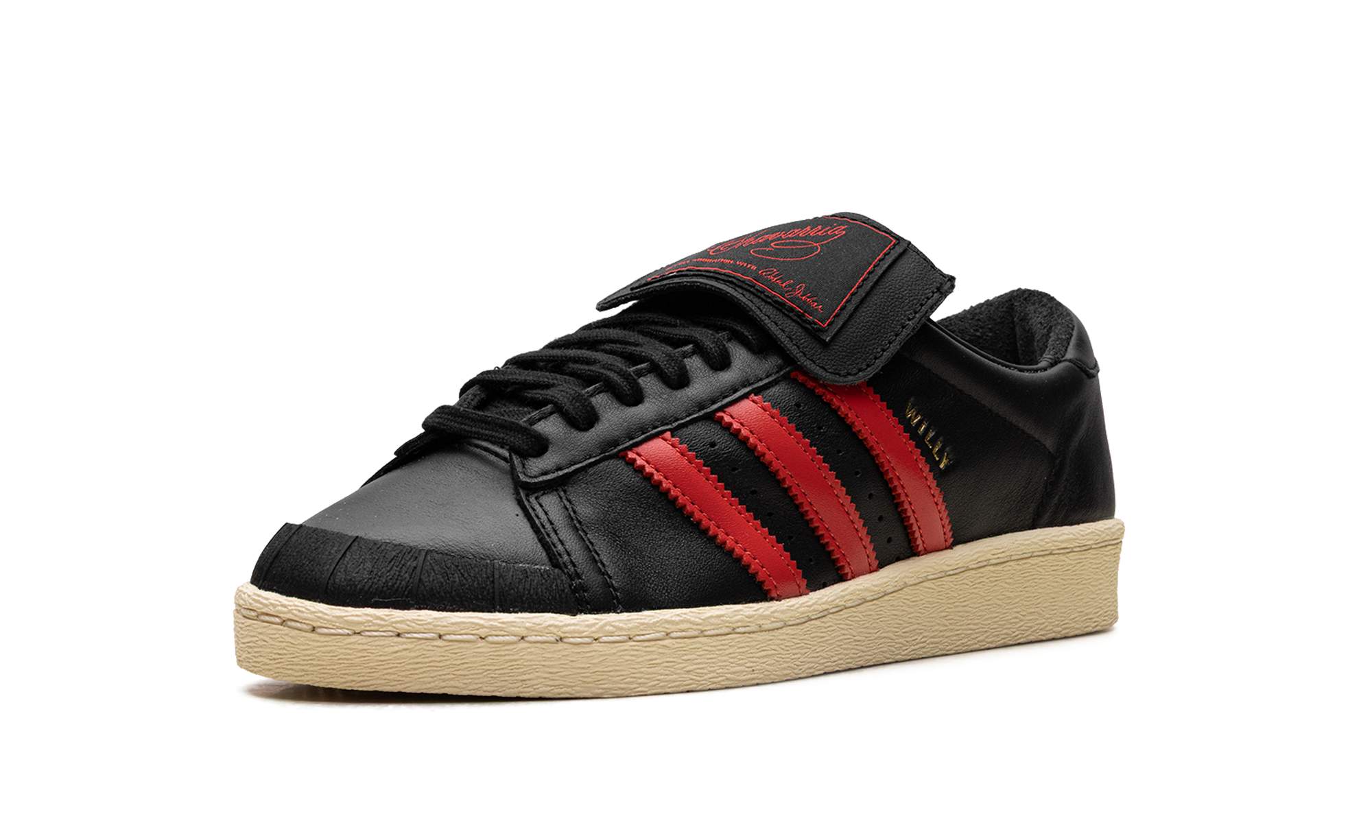 X Willy Chavarria Jabbar Low "Black/red"