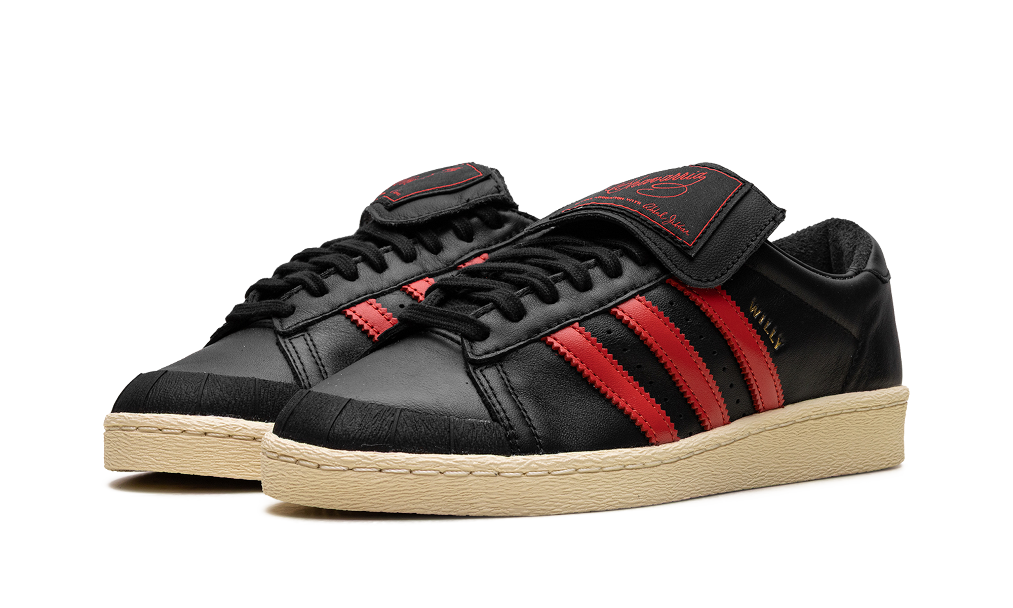 X Willy Chavarria Jabbar Low "Black/red"